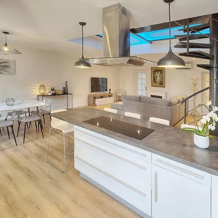 Elegant Duplex 5 Plages Du Midi A5b03 * Cannes